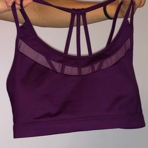 Victoria Secret Sport: purple sports bra
